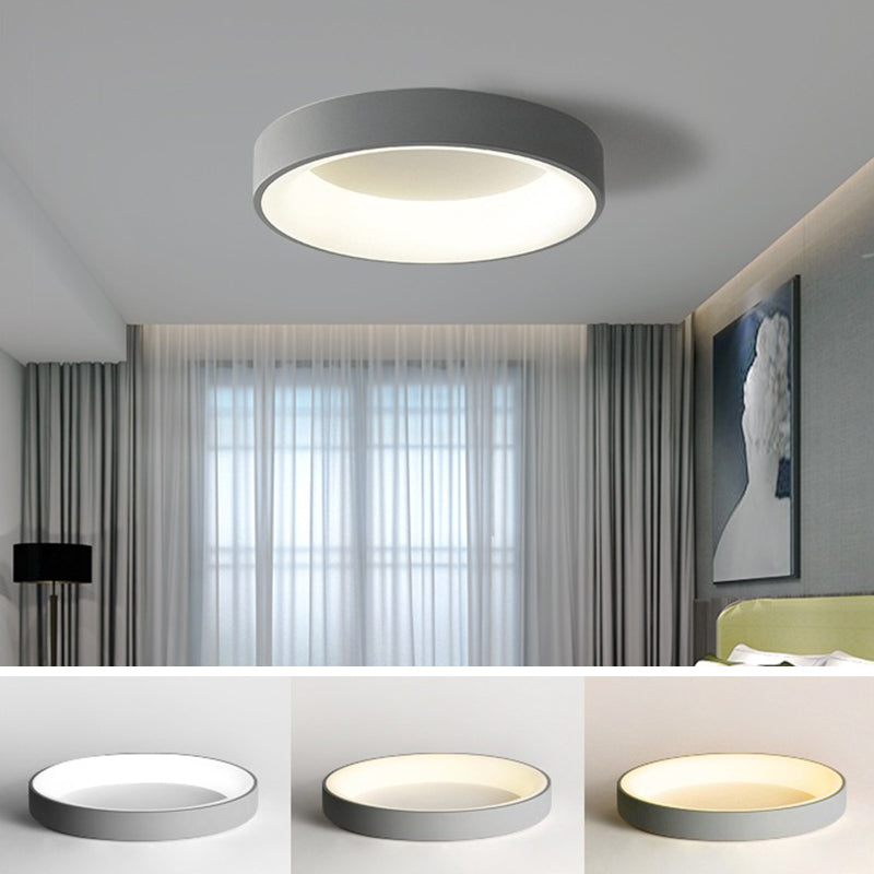 Geometrische Unterputz-Deckenleuchten, moderner Acryl-Deckenleuchter für Schlafzimmer