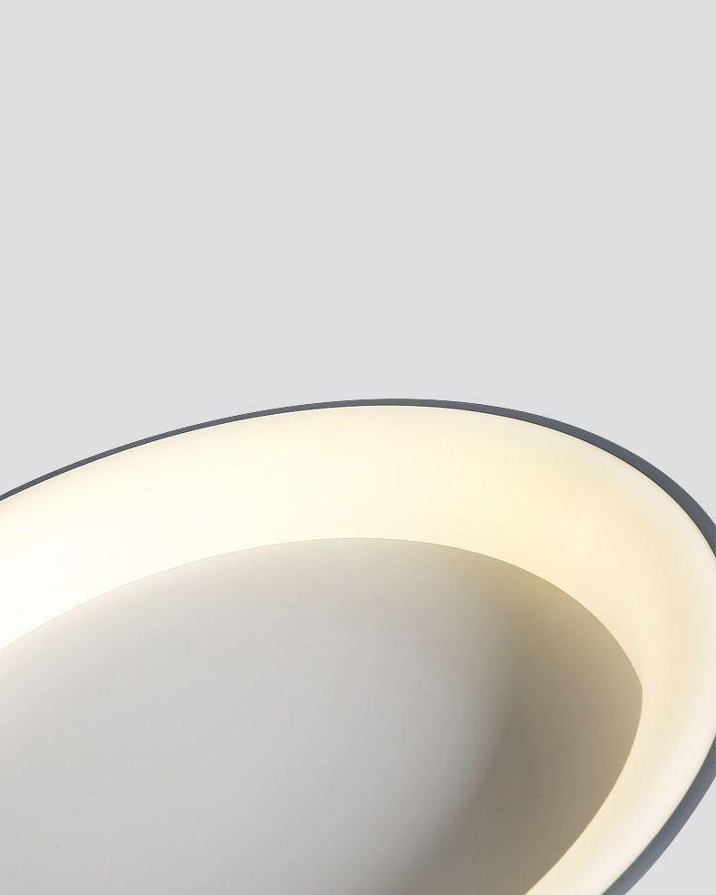 Geometrische Unterputz-Deckenleuchten, moderner Acryl-Deckenleuchter für Schlafzimmer