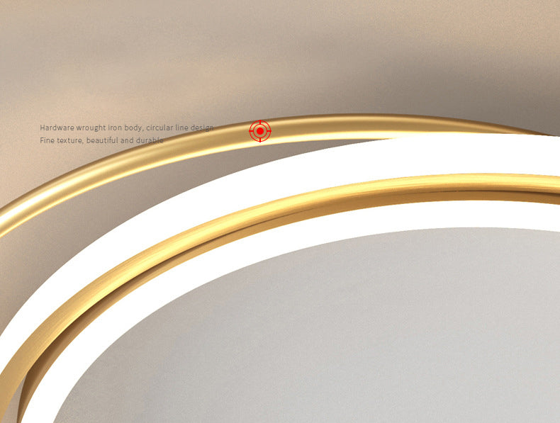 2,3-inch ultradunne cirkels LED-plafondlamp Hedendaags minimalisme Aluminium verlichtingsarmatuur voor slaapkamer