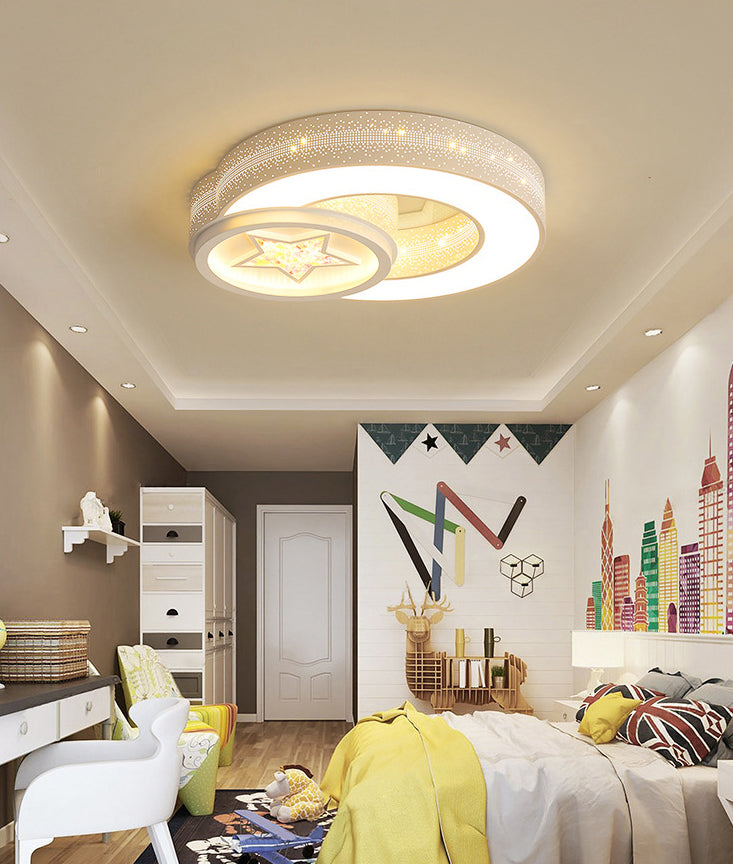 Ster inbouw plafondlamp modernistisch acryl plafond inbouw voor slaapkamer