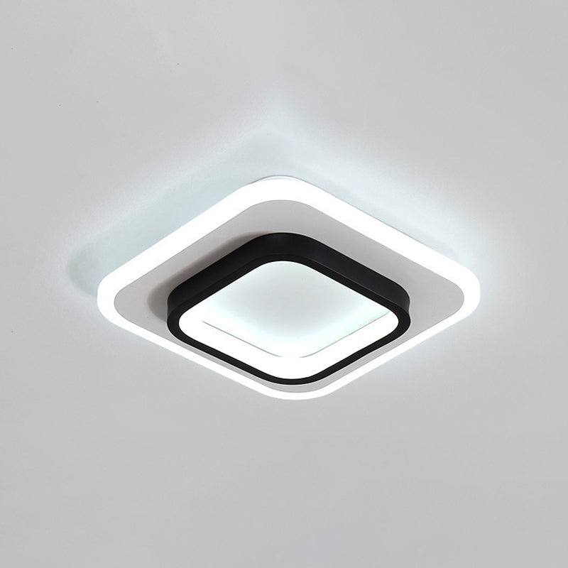 9.5 Inches Brede Eenvoud Mini Plafond Licht Modern Style LED Flush-mount Lamp voor Foyer Aisle