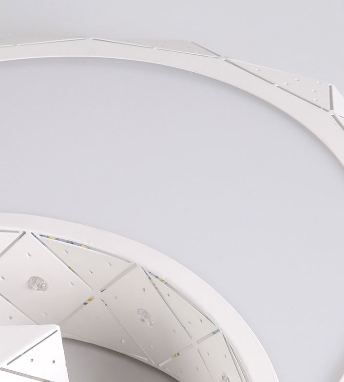 Moon And Star Flush Mount Ceiling Light 1 Light Acrylic Modern Flush Mount Ceiling Light for Bedroom