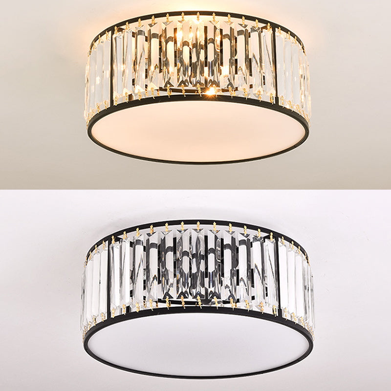 Modern Flush Mount Ceiling Lighting Fixture Crystal Flush Mount