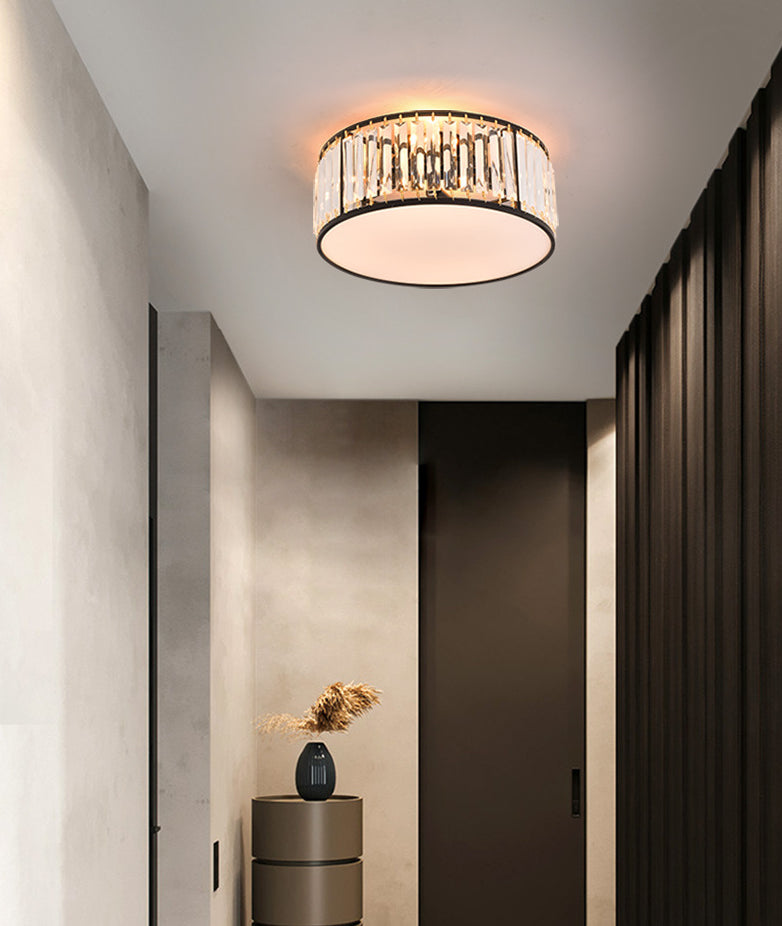 Modern Flush Mount Ceiling Lighting Fixture Crystal Flush Mount