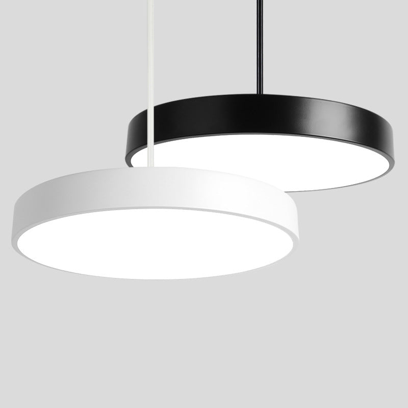Circolare Flush Monte Light Fixtures Moderno Acrilico Flush Light