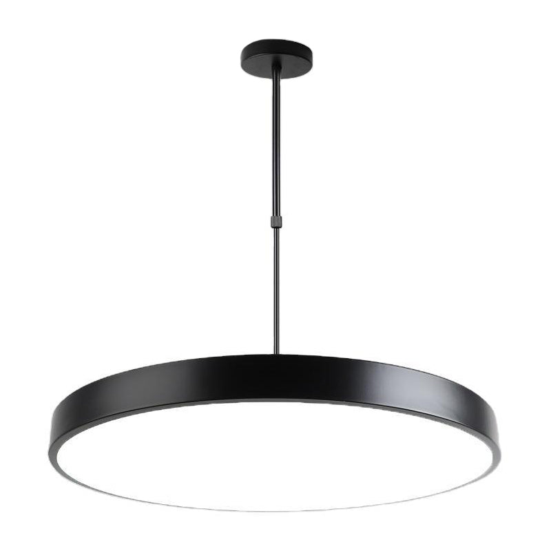 Circolare Flush Monte Light Fixtures Moderno Acrilico Flush Light