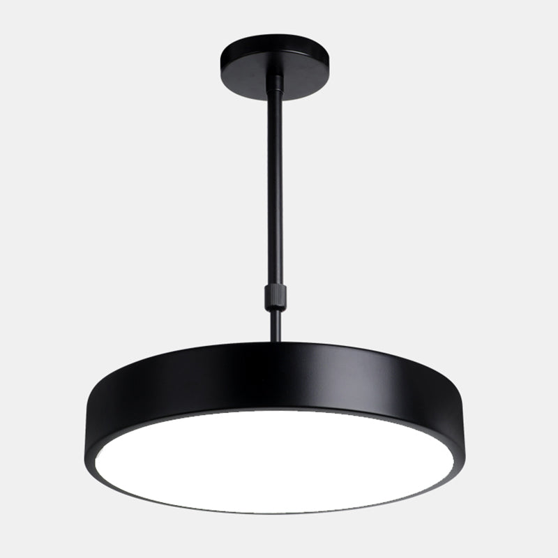 Circolare Flush Monte Light Fixtures Moderno Acrilico Flush Light