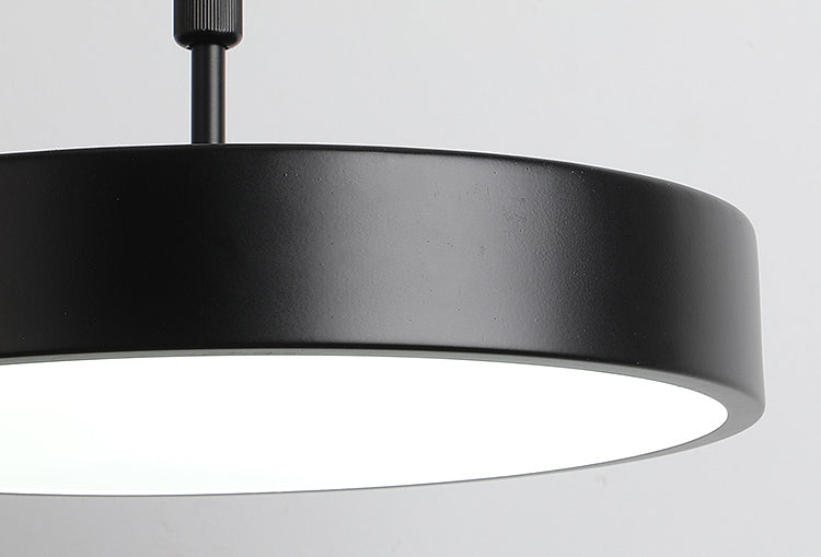 Circolare Flush Monte Light Fixtures Moderno Acrilico Flush Light