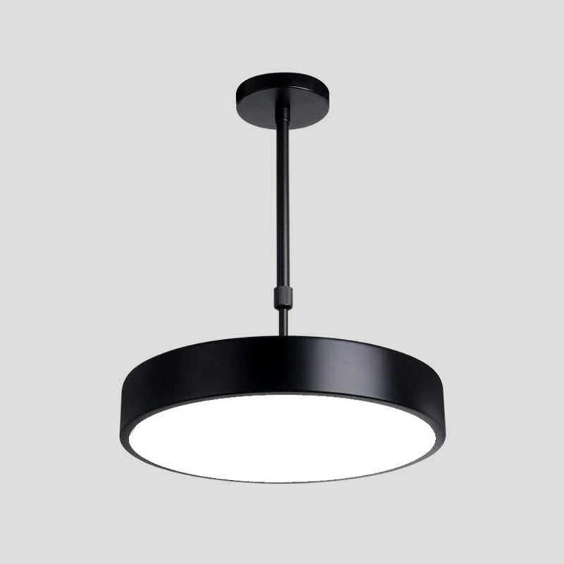 Circolare Flush Monte Light Fixtures Moderno Acrilico Flush Light