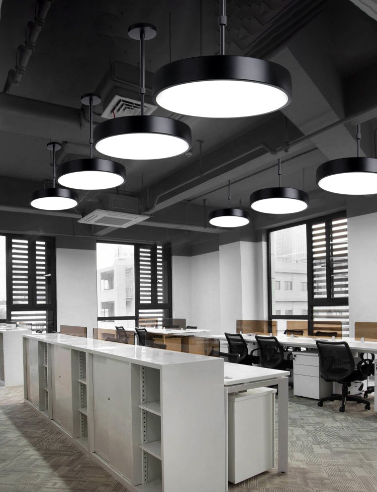 Circolare Flush Monte Light Fixtures Moderno Acrilico Flush Light