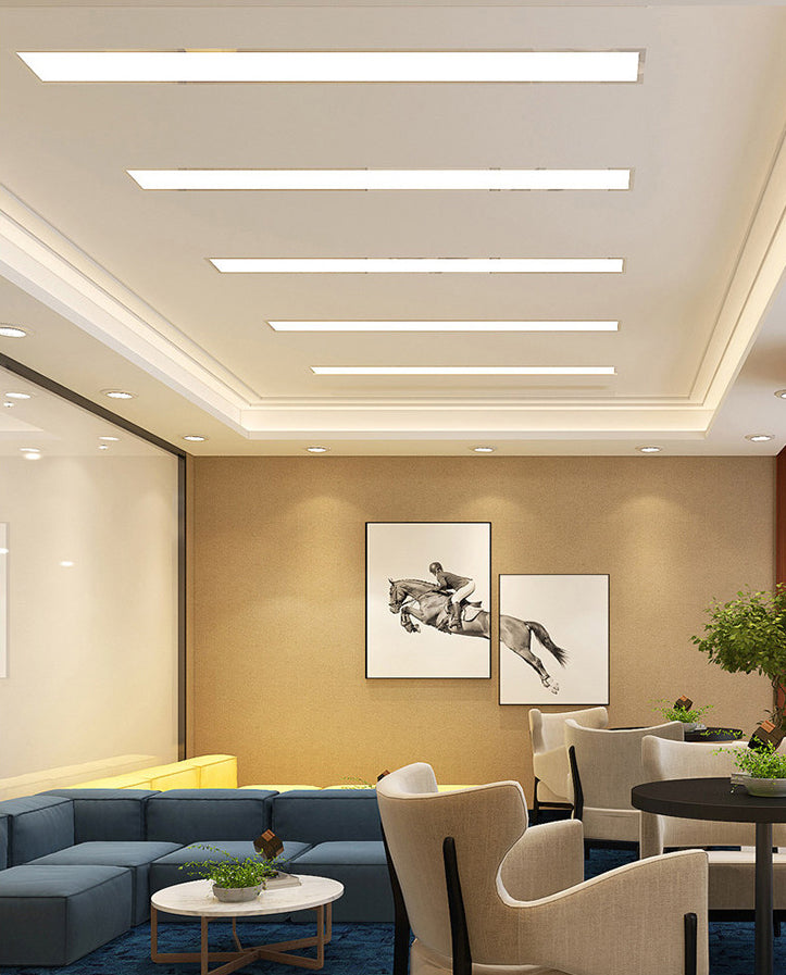 Moderno Flush Monte Light Fixtures Acrilico Flush Light