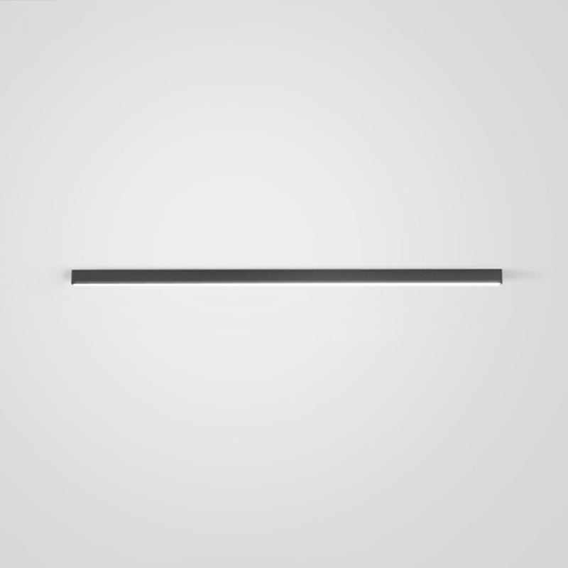 Luz de techo completa minimalista moderna de la barra de la cocina de la aleación de aluminio de la luz de techo LED de la tira larga