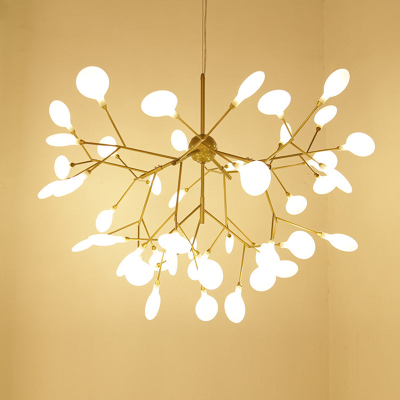 Lampade a LEDSHADE ACRILICO LAMBRICA ACRILICO in stile nordico in stile oro