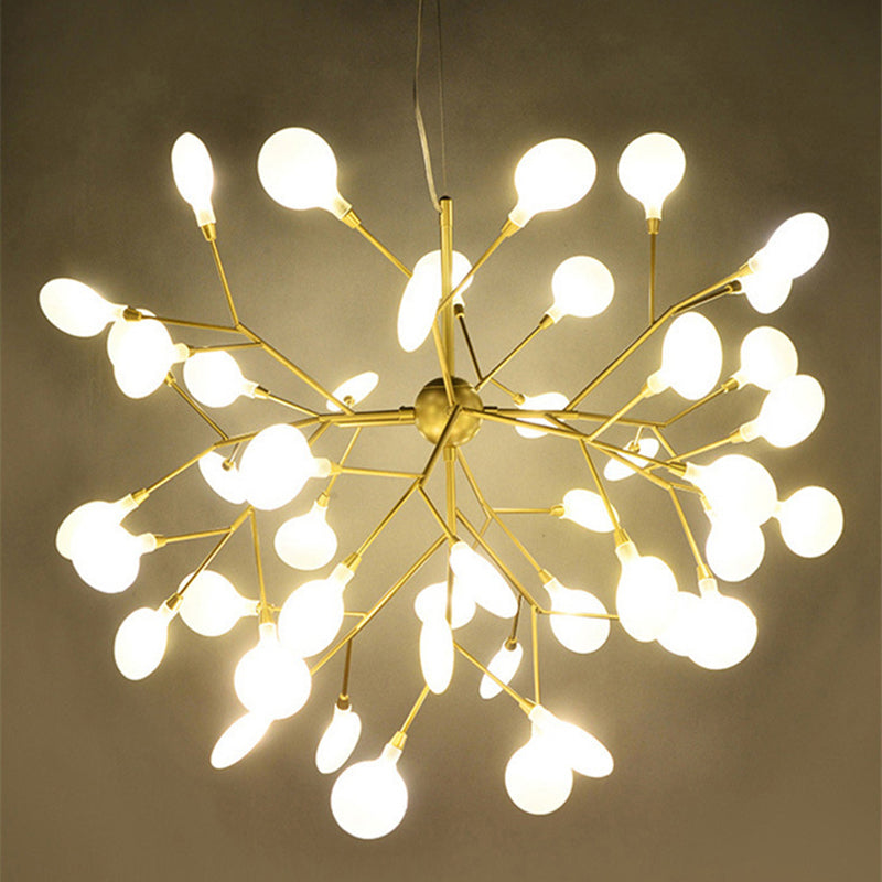 Lampade a LEDSHADE ACRILICO LAMBRICA ACRILICO in stile nordico in stile oro