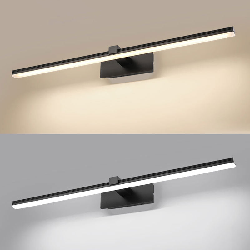 Lineares Badezimmer Wandbeleuchtung Metall LED Simplicity Stil Wandleuchte Licht