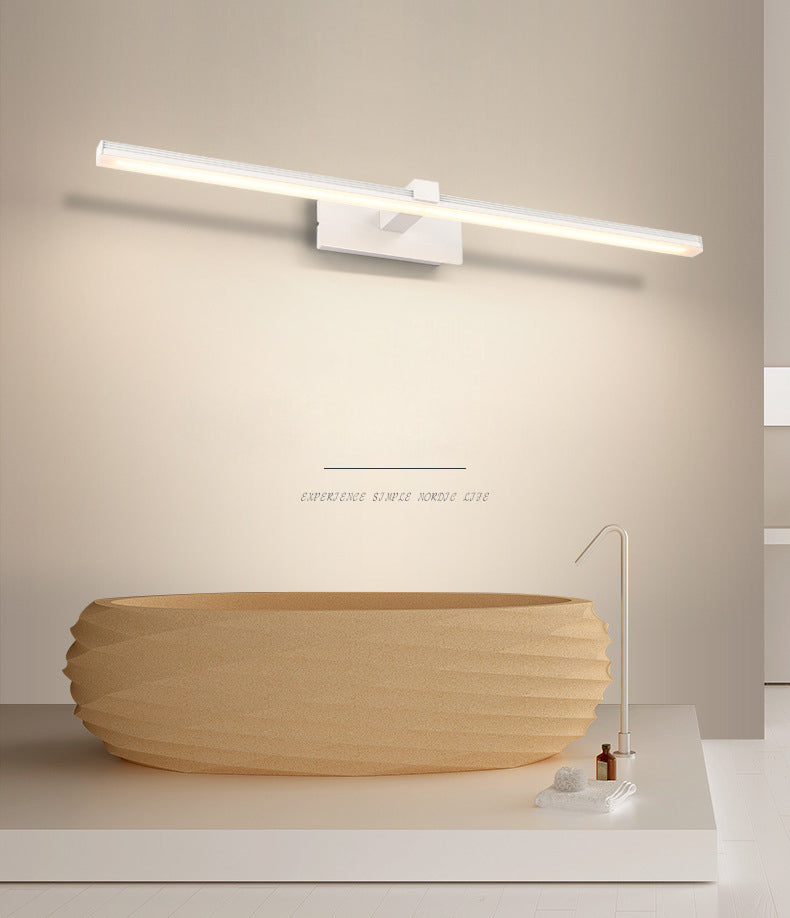 Lineares Badezimmer Wandbeleuchtung Metall LED Simplicity Stil Wandleuchte Licht