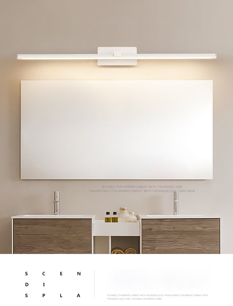 Lineares Badezimmer Wandbeleuchtung Metall LED Simplicity Stil Wandleuchte Licht