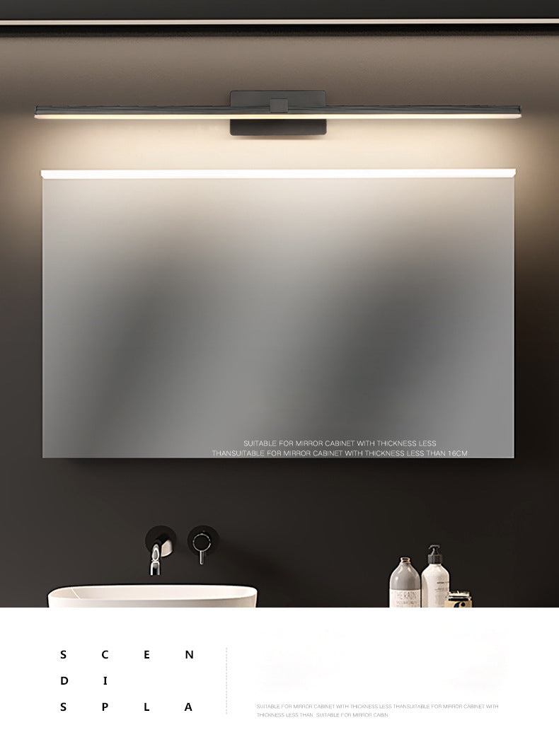 Lineares Badezimmer Wandbeleuchtung Metall LED Simplicity Stil Wandleuchte Licht