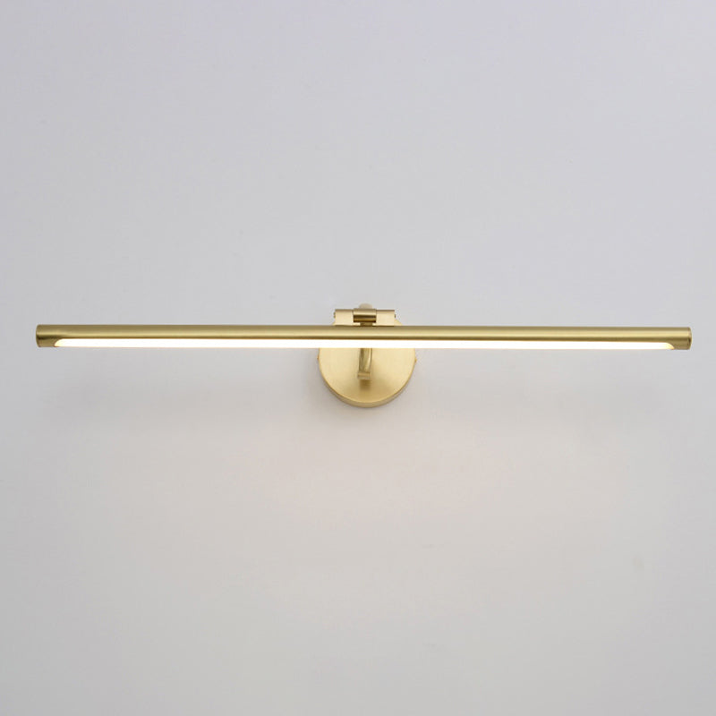 Mont en métal linéaire luminaire luminaire de style contemporain