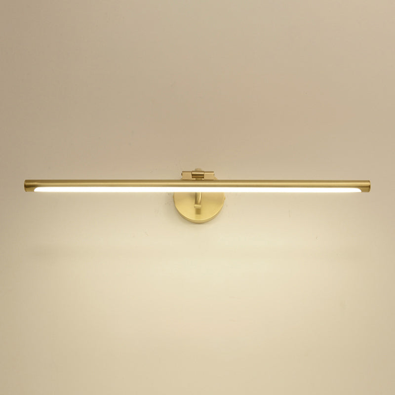 Mont en métal linéaire luminaire luminaire de style contemporain