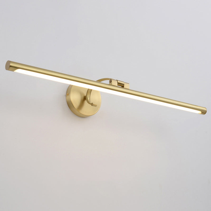 Mont en métal linéaire luminaire luminaire de style contemporain