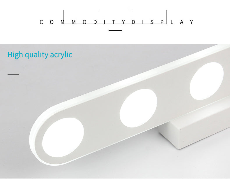 Acrylic Geometric Wall Lighting Fixture Minimalism LED Wall Mount Light Fixture in White