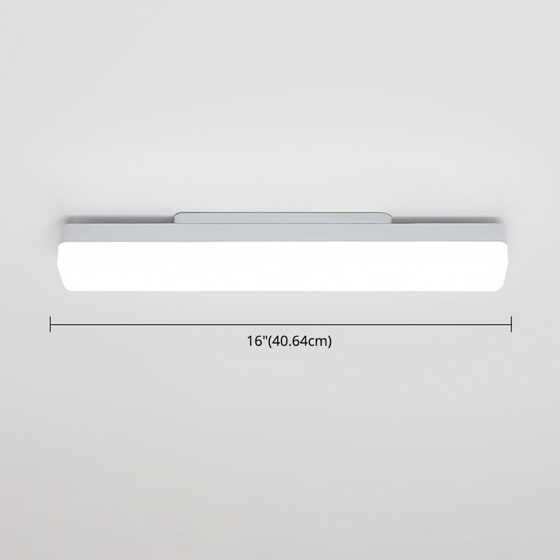 Lámpara de tocador LED de estilo minimalista lámpara lineal metálico espejo montado en la pared delantera para el baño