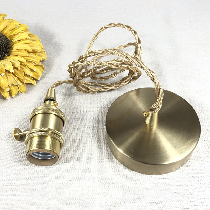 Hanging Pendant Light Vintage Style Glass Petal Hanging Light Fixture for Bedroom