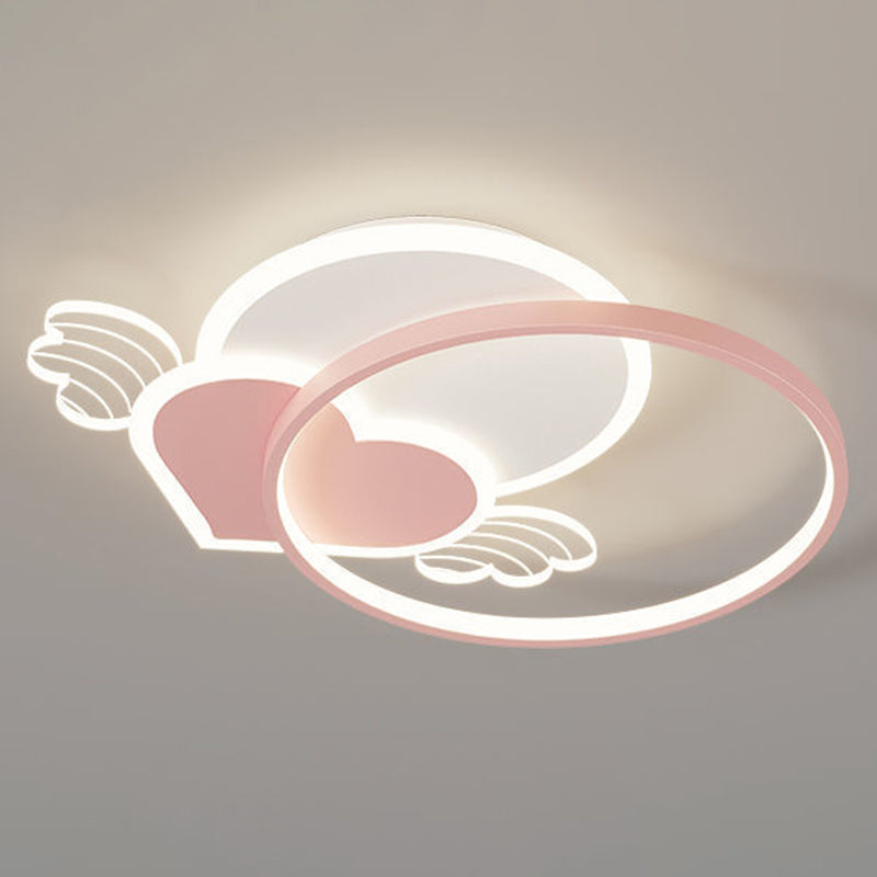 Ange encastré plafonnier moderniste acrylique chambre à coucher encastré plafonnier