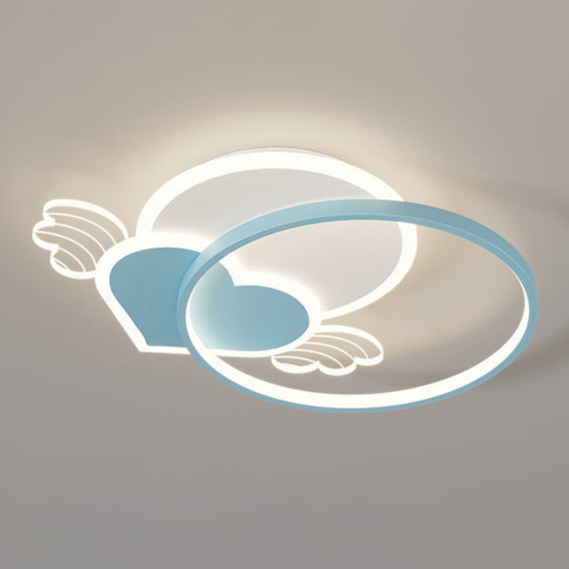 Ange encastré plafonnier moderniste acrylique chambre à coucher encastré plafonnier