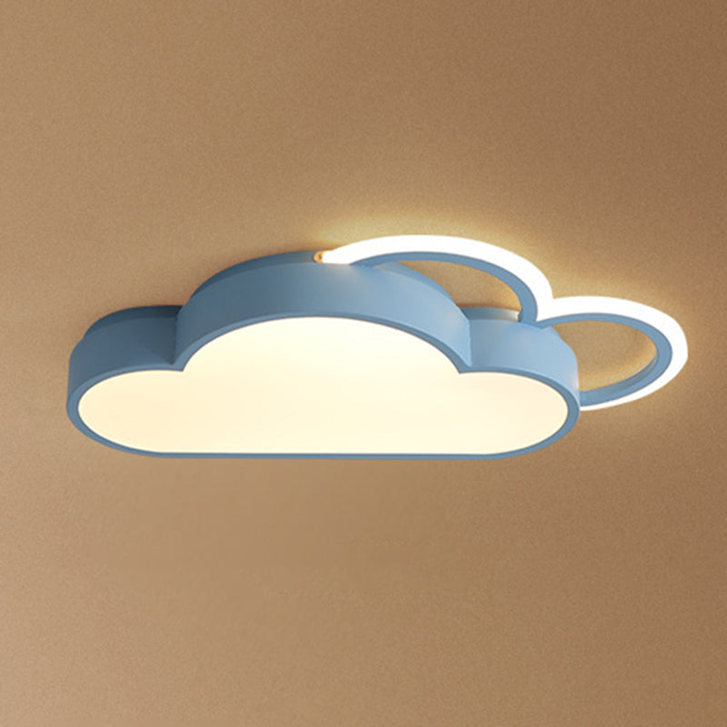 Cloud inbouwplafondlampen 1-lichts acryl Noordse inbouwlamp