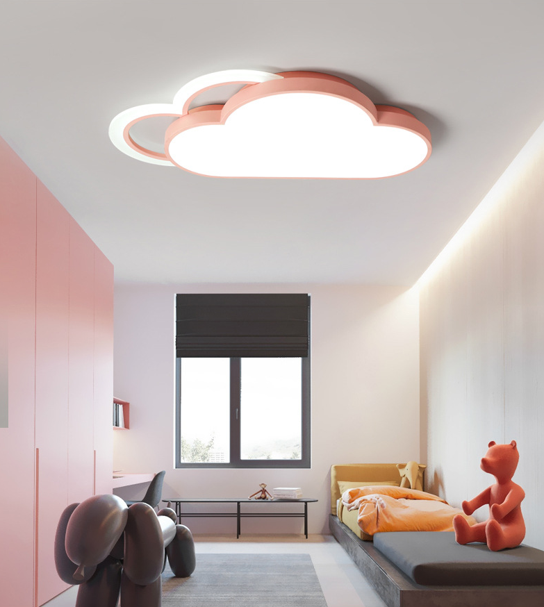 Cloud inbouwplafondlampen 1-lichts acryl Noordse inbouwlamp