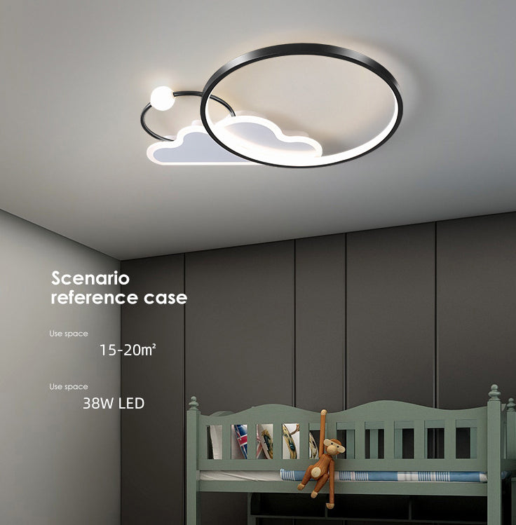 Cloud Flush Mount Light Fixtures Kids Acrylic Ceiling Light Fixtures for Bedroom
