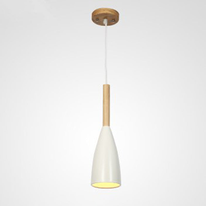 Modern Conical Pendant Ceiling Lights Metal 1 Light Pendant