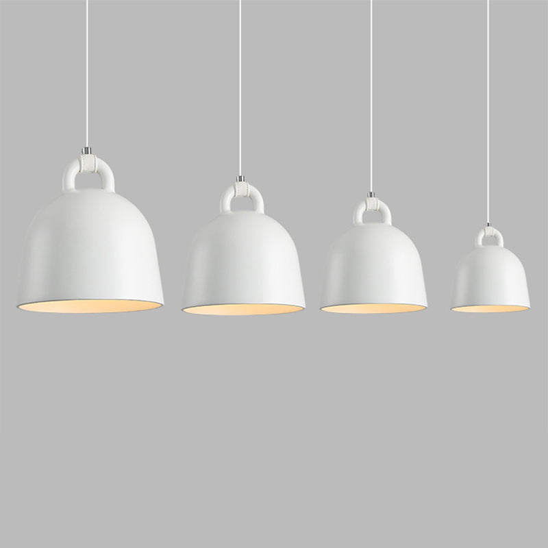 Resina de macarrones de estilo nórdico lámpara colgante de hojas de mano con forma de accesorio de iluminación de suspensión de 1 luces para dormitorio