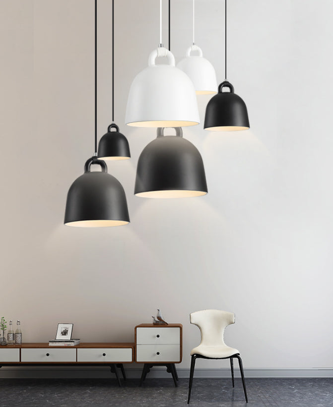 Resina de macarrones de estilo nórdico lámpara colgante de hojas de mano con forma de accesorio de iluminación de suspensión de 1 luces para dormitorio