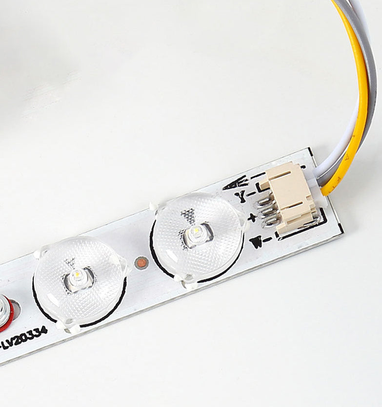 Modern Rectangle Pendant Lighting Fixture Wood Pendant Light