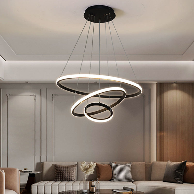 Accesorios de iluminación colgante circular