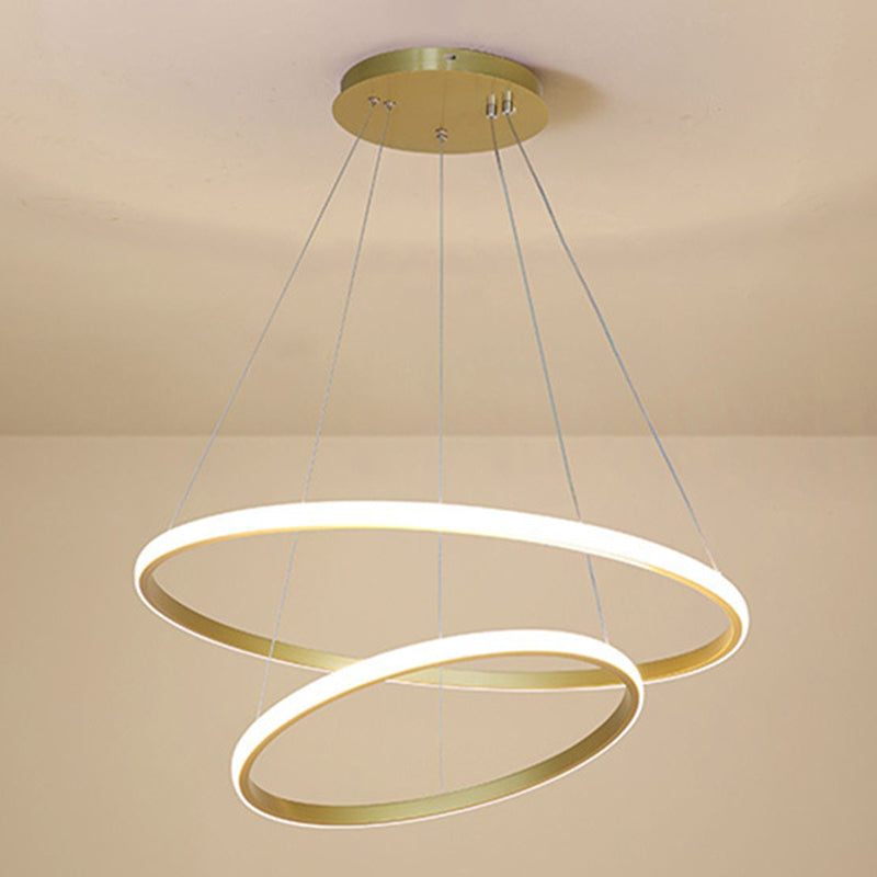 Accesorios de iluminación colgante circular