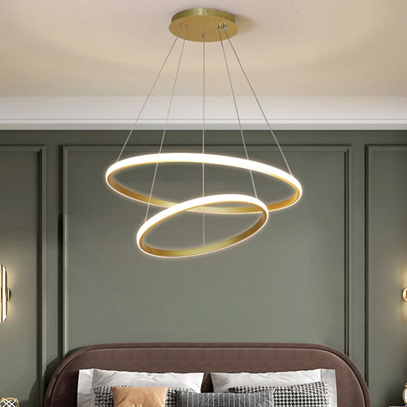 Accesorios de iluminación colgante circular