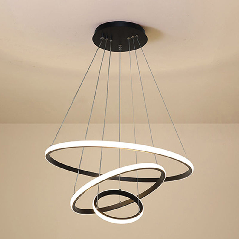 Accesorios de iluminación colgante circular