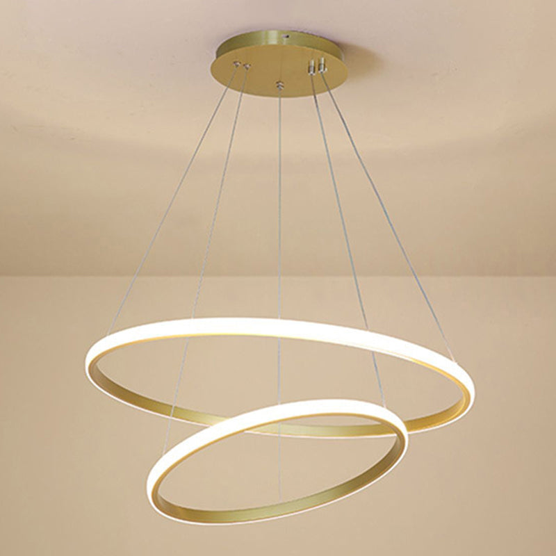 Accesorios de iluminación colgante circular