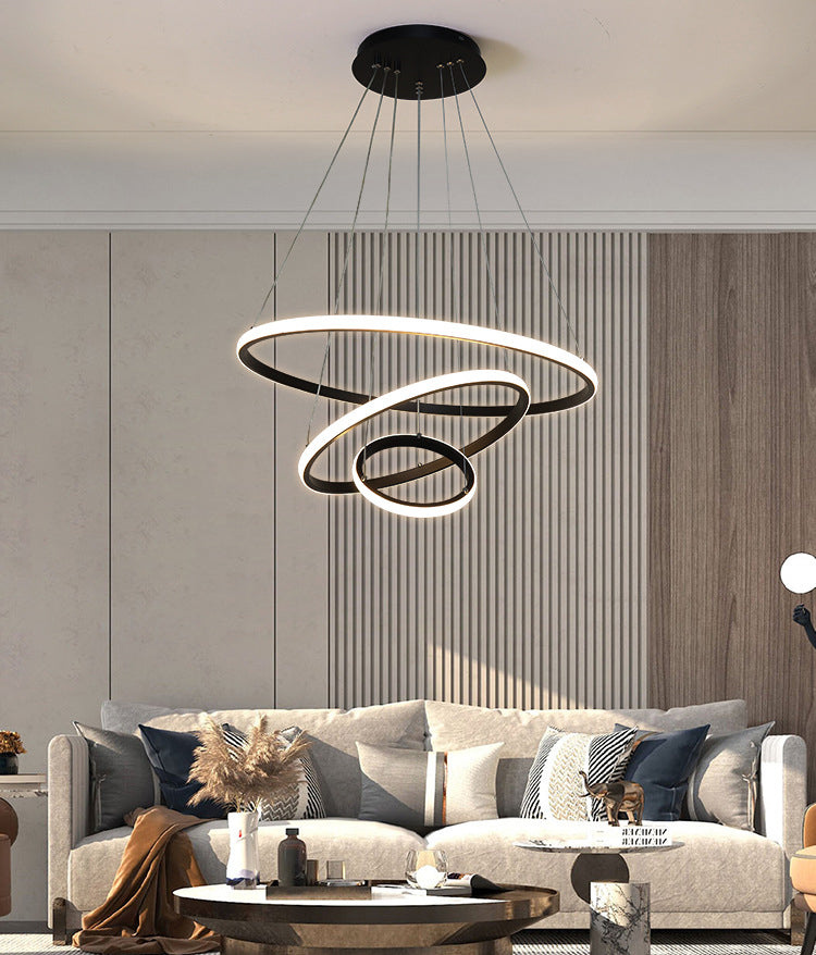 Accesorios de iluminación colgante circular