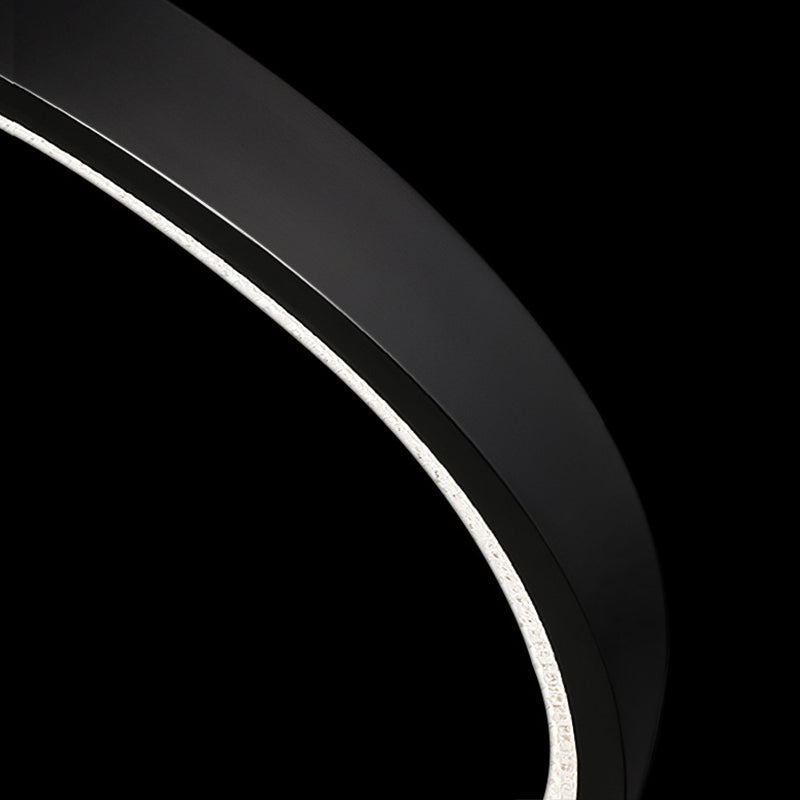 Candelier de anillo contemporáneo Luz acrílica acrílica accesorios para restaurante para restaurante