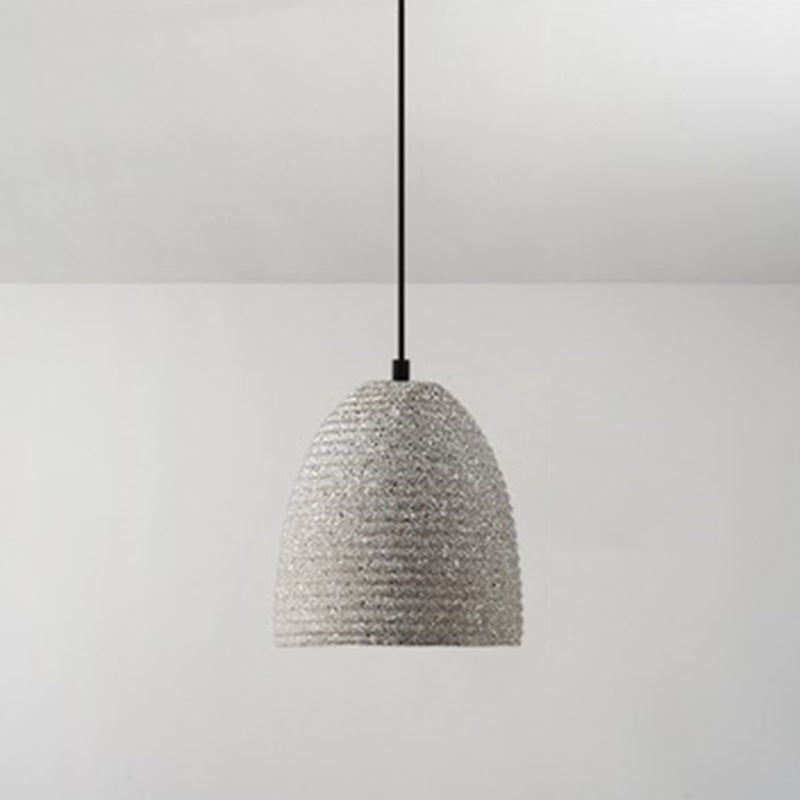 Zement -Anhänger -Deckenlichter mit Schatten moderner 1 leichter Anhängerlampe