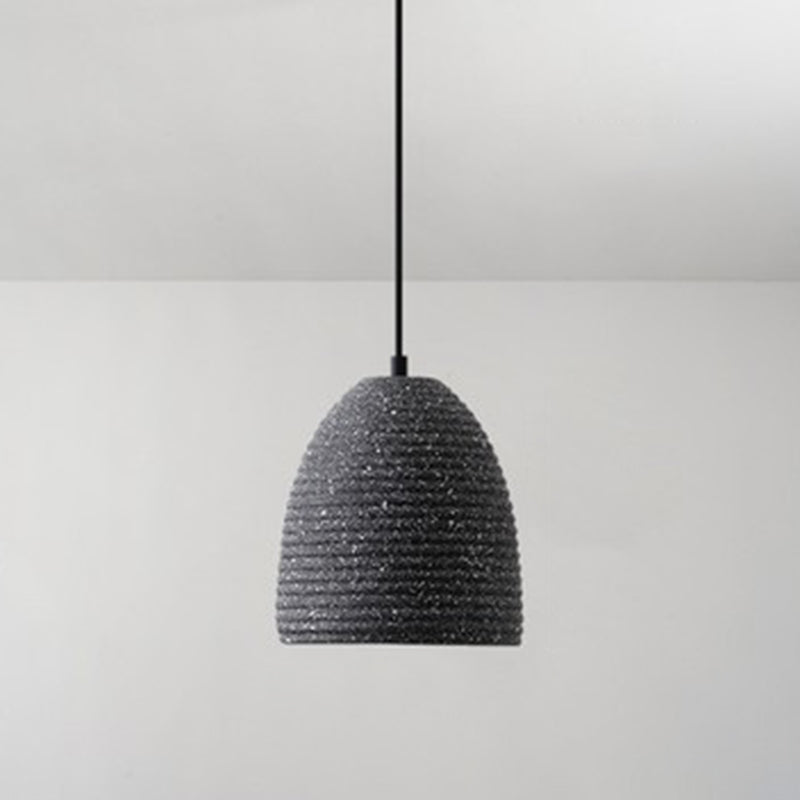 Zement -Anhänger -Deckenlichter mit Schatten moderner 1 leichter Anhängerlampe