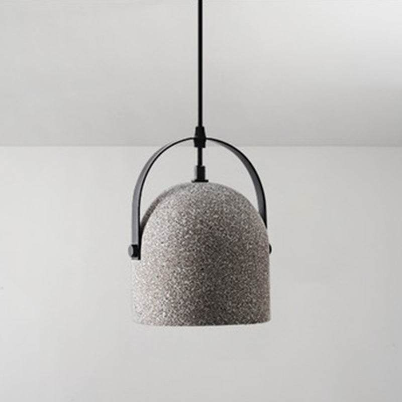Zement -Anhänger -Deckenlichter mit Schatten moderner 1 leichter Anhängerlampe