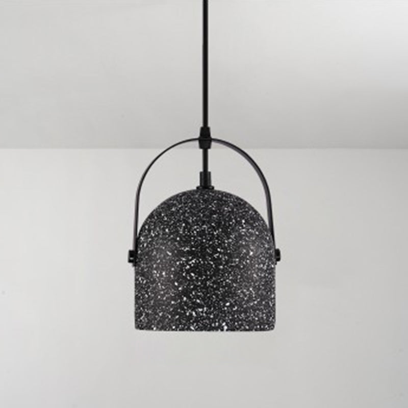Zement -Anhänger -Deckenlichter mit Schatten moderner 1 leichter Anhängerlampe