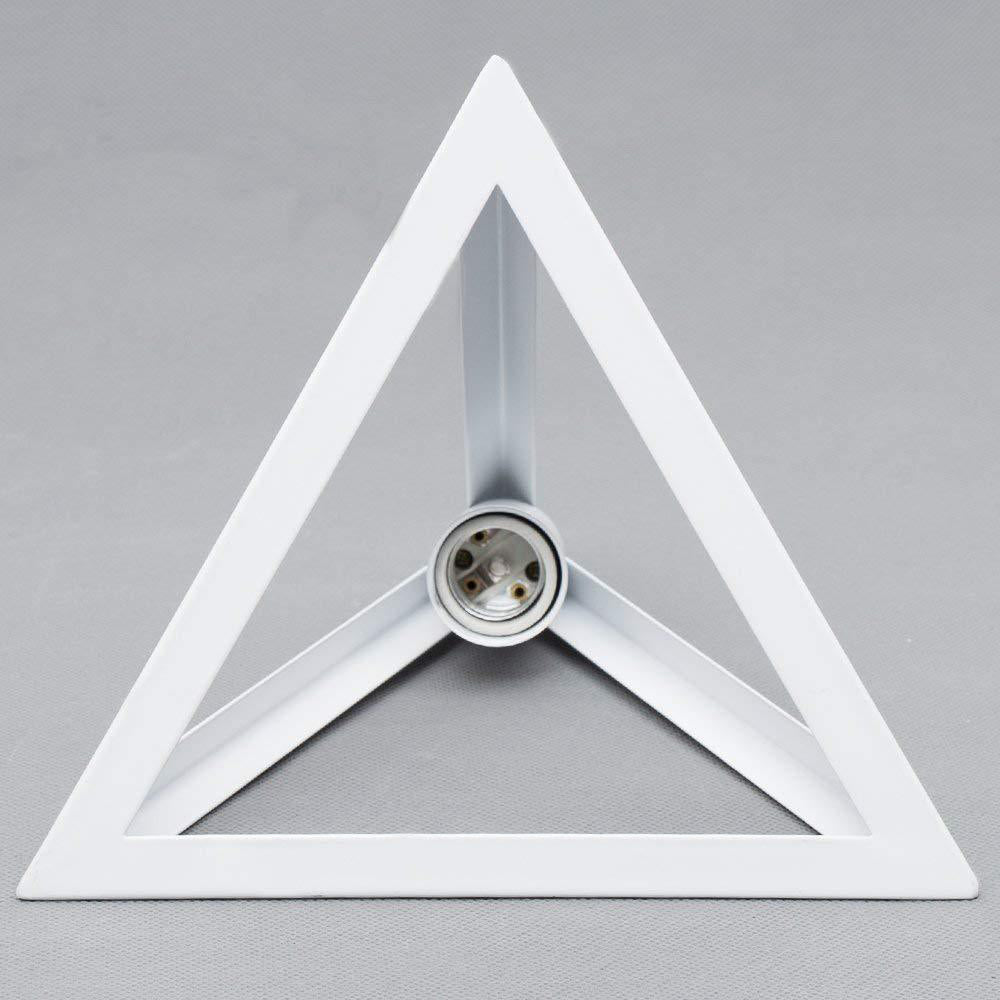 Modern Triangle Hanging Ceiling Light Metal 1 Light Pendant