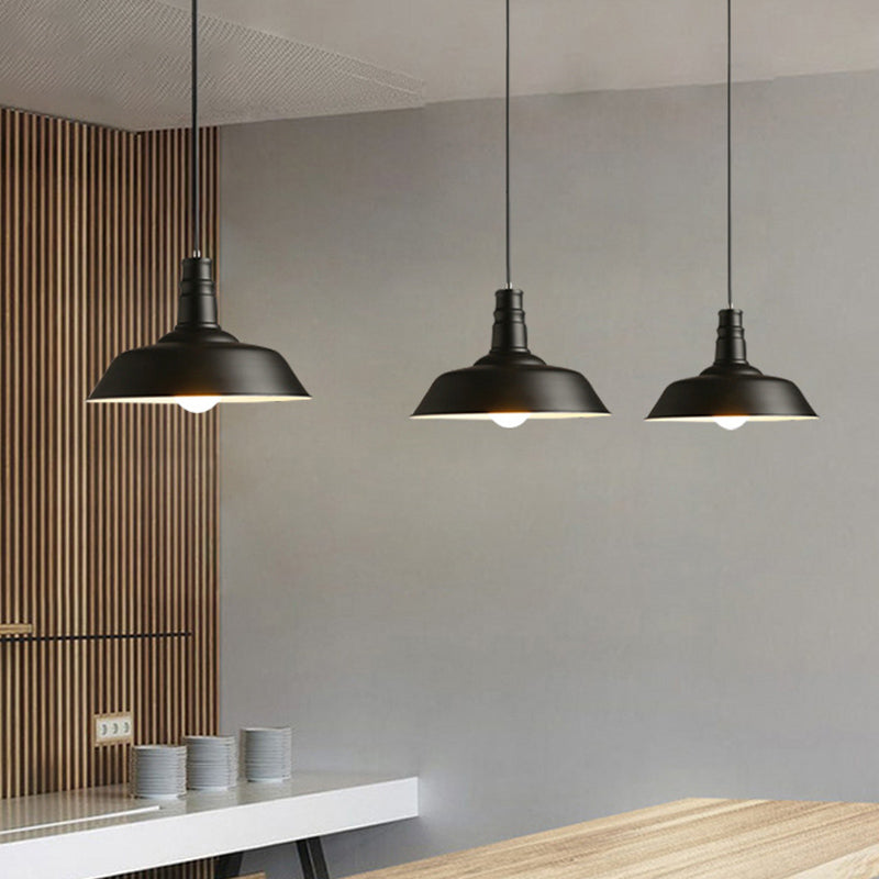 Moderne Macarons minimalistische Scheune Anhänger Leuchtmetall 1 Leichter Esszimmer Tisch Anhänger Beleuchtung